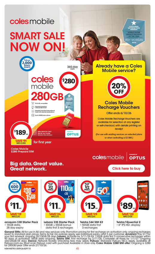 Coles Catalogue NSW METRO page 46 of 50