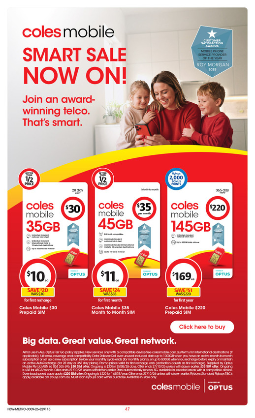 Coles Catalogue NSW METRO page 48 of 50