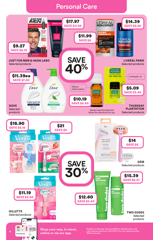 Health & Beauty page 32 of 40