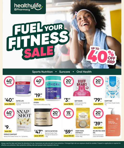 Fuel Your Fitness Sale page 1 of 25