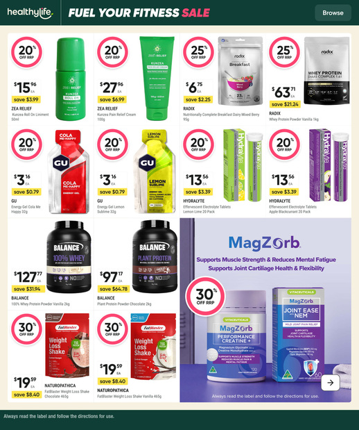 Fuel Your Fitness Sale page 6 of 25