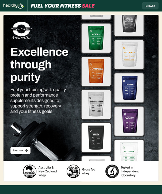 Fuel Your Fitness Sale page 7 of 25