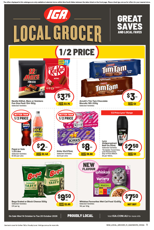 IGA NSW Local Grocer V1 page 1 of 8