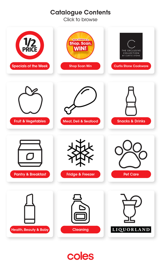Coles Catalogue NSW METRO page 1 of 54