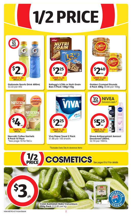 Coles Catalogue NSW METRO page 3 of 54