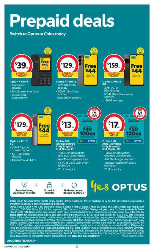 Coles Catalogue NSW METRO page 51 of 54
