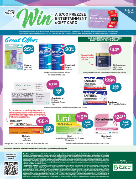 Super Specials page 6 of 6
