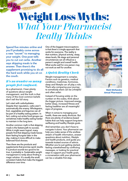 For You. Gen Well Issue page 20 of 47