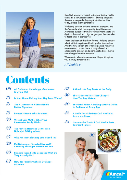 For You. Gen Well Issue page 3 of 47