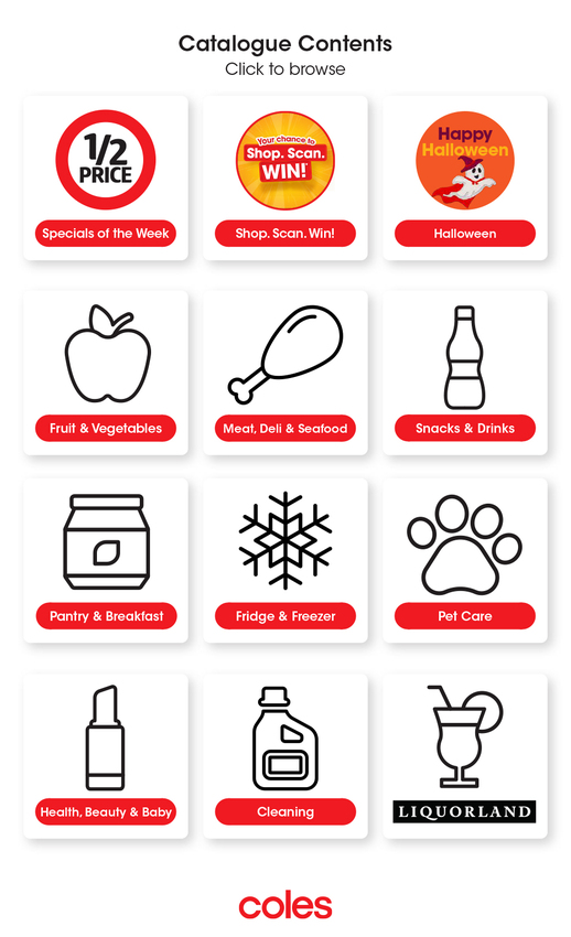Coles Catalogue NSW METRO page 1 of 52