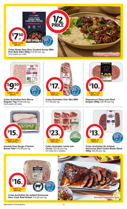 Coles Catalogue NSW METRO page 20 of 52