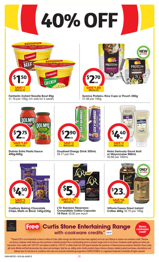 Coles Catalogue NSW METRO page 32 of 52