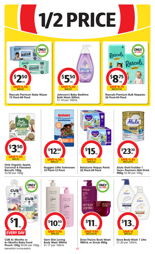 Coles Catalogue NSW METRO page 44 of 52