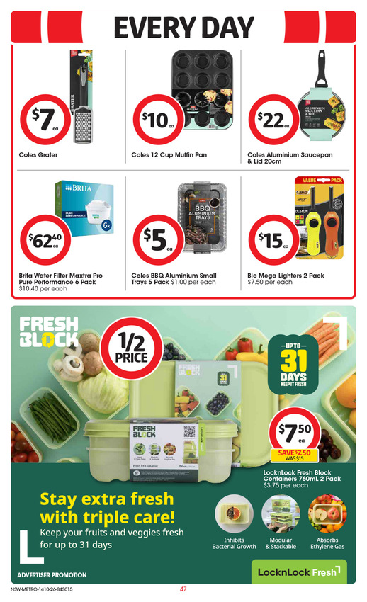 Coles Catalogue NSW METRO page 48 of 52
