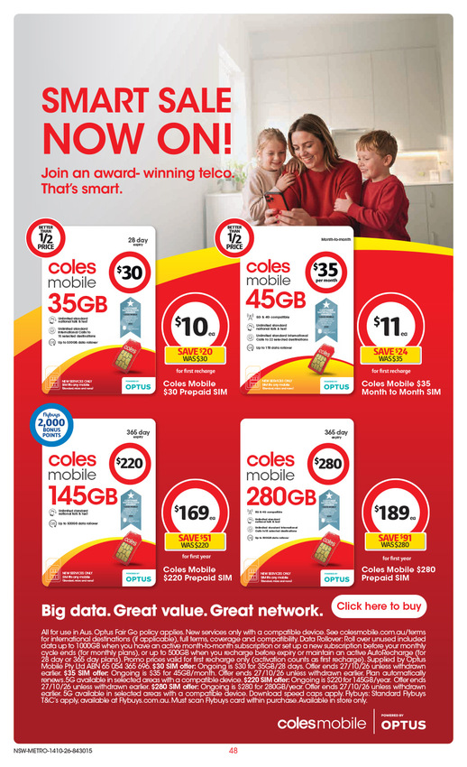 Coles Catalogue NSW METRO page 49 of 52