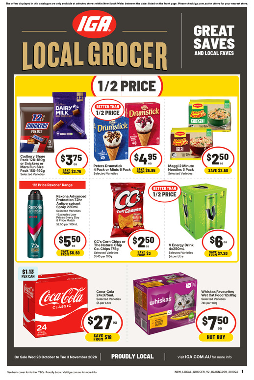 IGA NSW Local Grocer V2 page 1 of 8