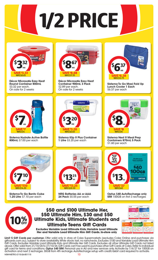 Coles Catalogue NSW METRO page 11 of 52