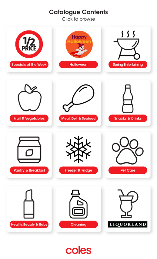 Coles Catalogue NSW METRO page 1 of 52