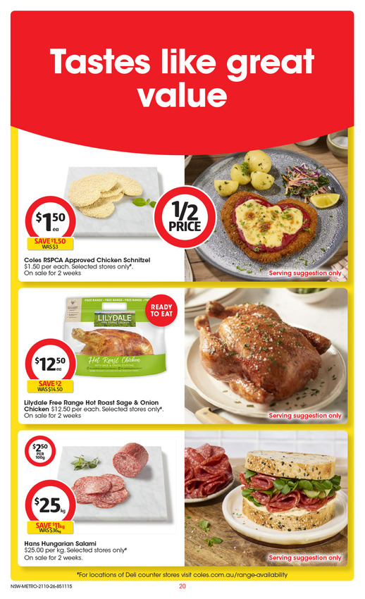 Coles Catalogue NSW METRO page 21 of 52