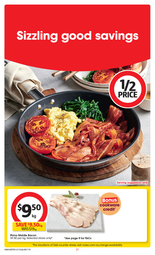 Coles Catalogue NSW METRO page 22 of 52