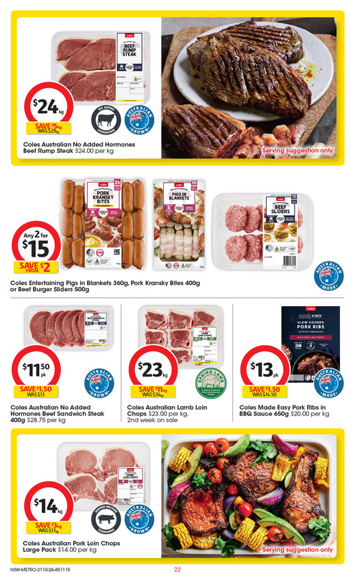 Coles Catalogue NSW METRO page 23 of 52