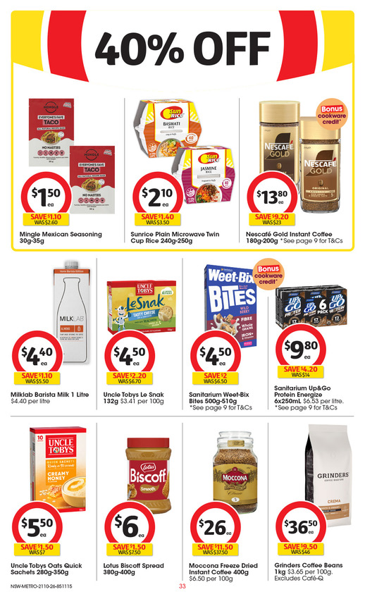 Coles Catalogue NSW METRO page 34 of 52