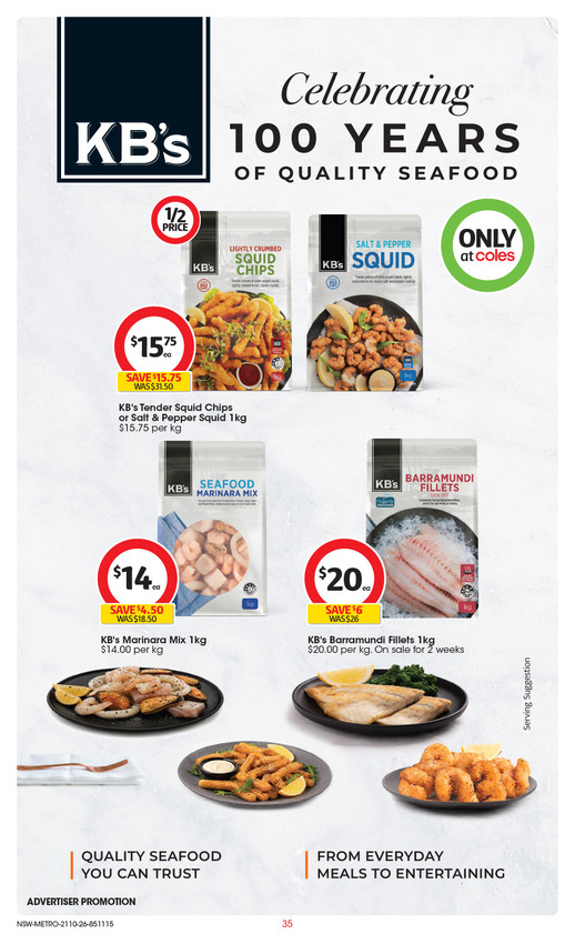 Coles Catalogue NSW METRO page 36 of 52