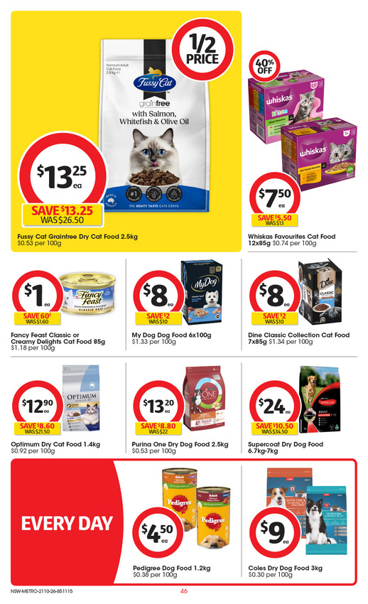 Coles Catalogue NSW METRO page 47 of 52