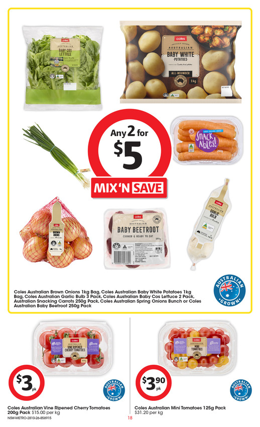 Coles Catalogue NSW METRO page 19 of 50