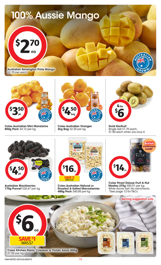 Coles Catalogue NSW METRO page 20 of 50