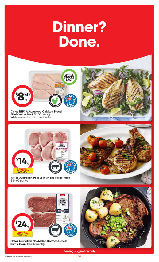 Coles Catalogue NSW METRO page 21 of 50