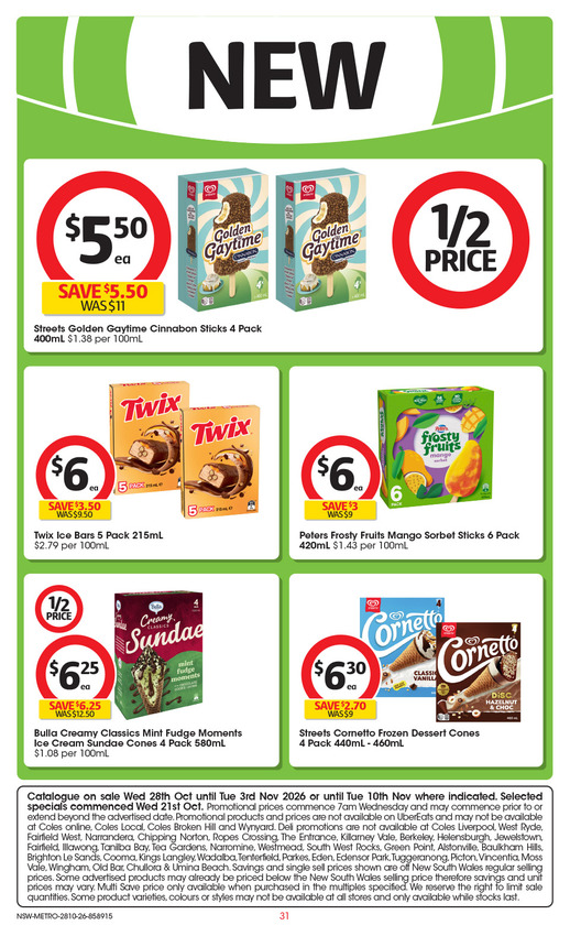 Coles Catalogue NSW METRO page 32 of 50