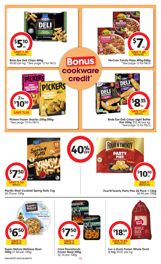 Coles Catalogue NSW METRO page 34 of 50