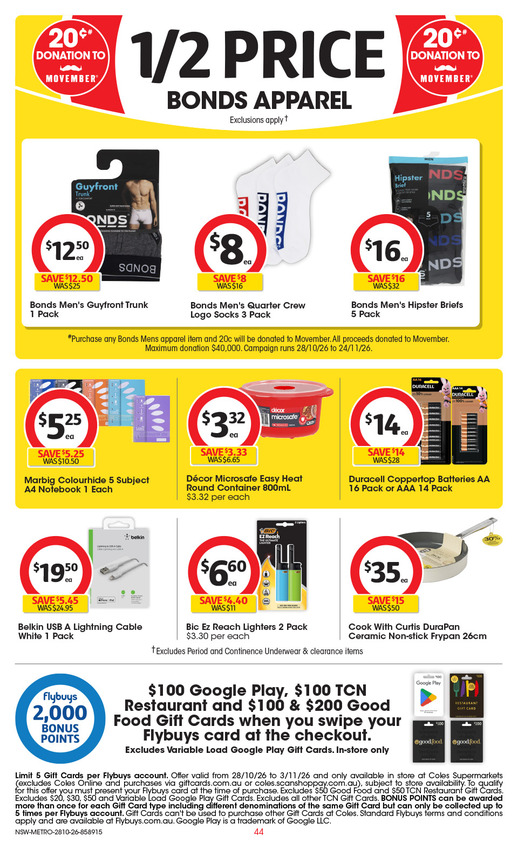 Coles Catalogue NSW METRO page 45 of 50