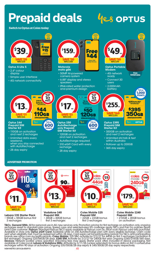 Coles Catalogue NSW METRO page 46 of 50