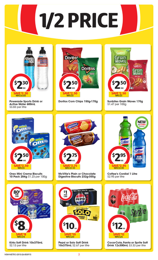 Coles Catalogue NSW METRO page 4 of 50