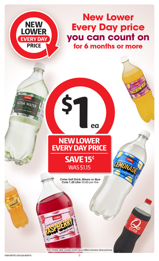 Coles Catalogue NSW METRO page 6 of 50