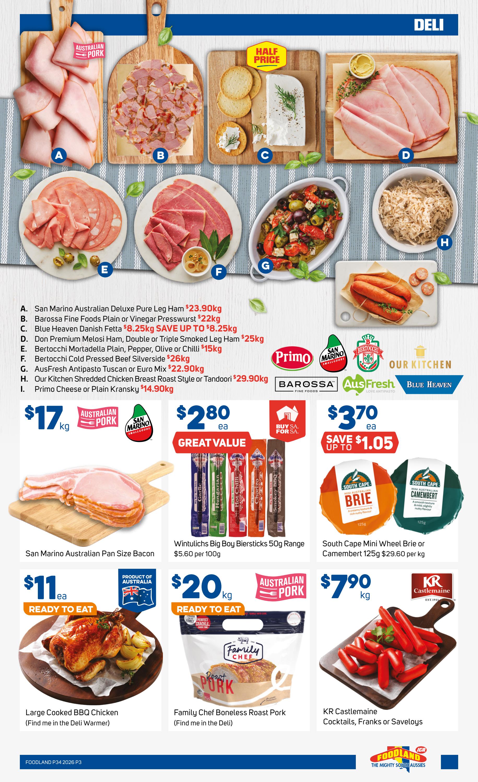 Foodland Catalogue Week 34 2026 page 3 of 36