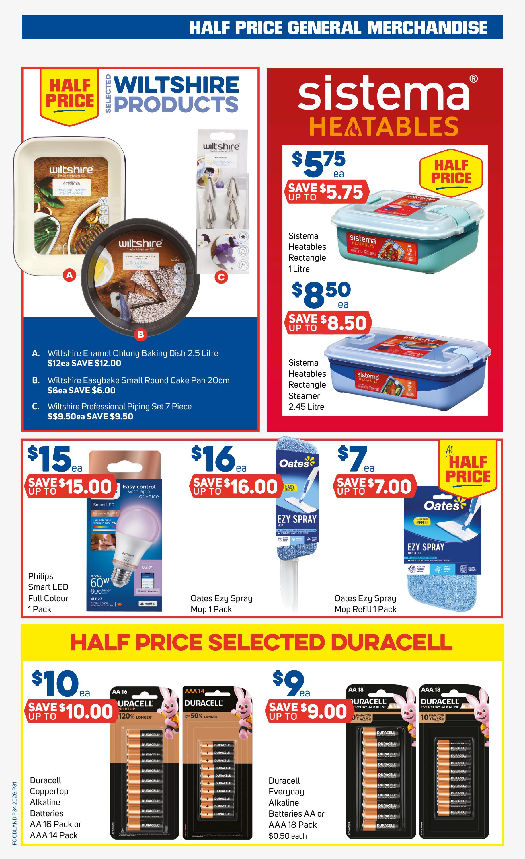 Foodland Catalogue Week 34 2026 page 31 of 36