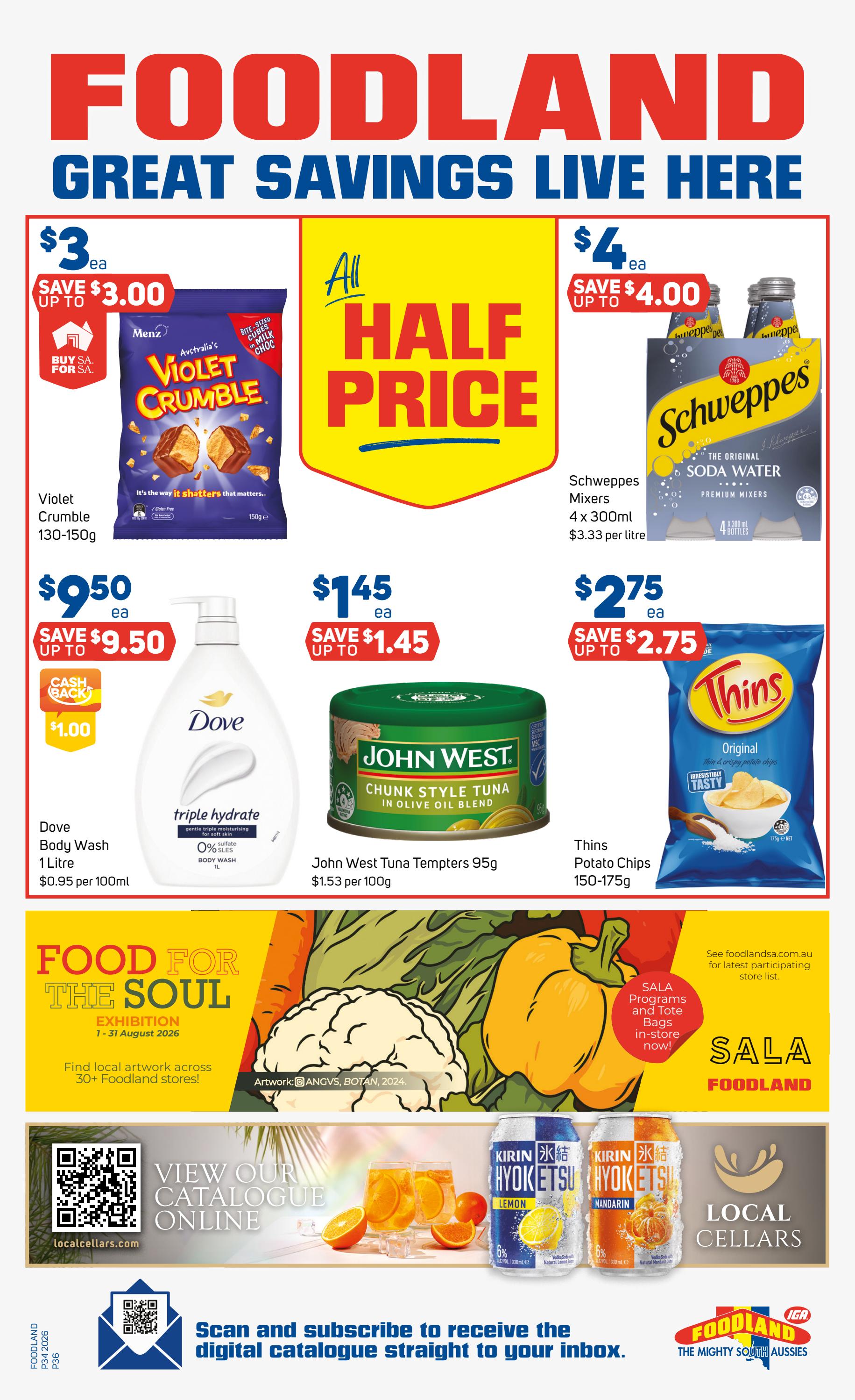Foodland Catalogue Week 34 2026 page 36 of 36