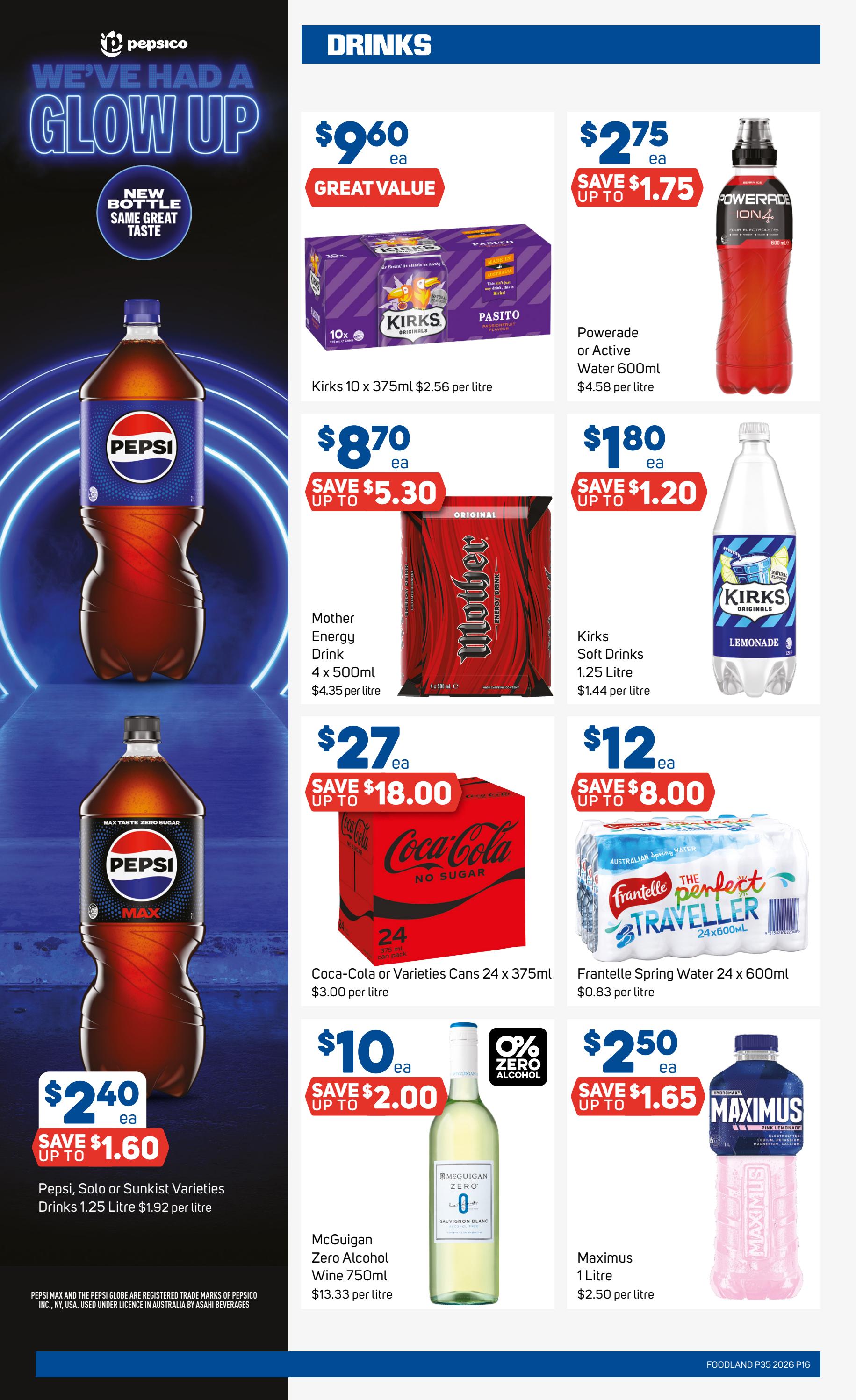 Foodland Week 35 Catalogue 2026 page 16 of 34
