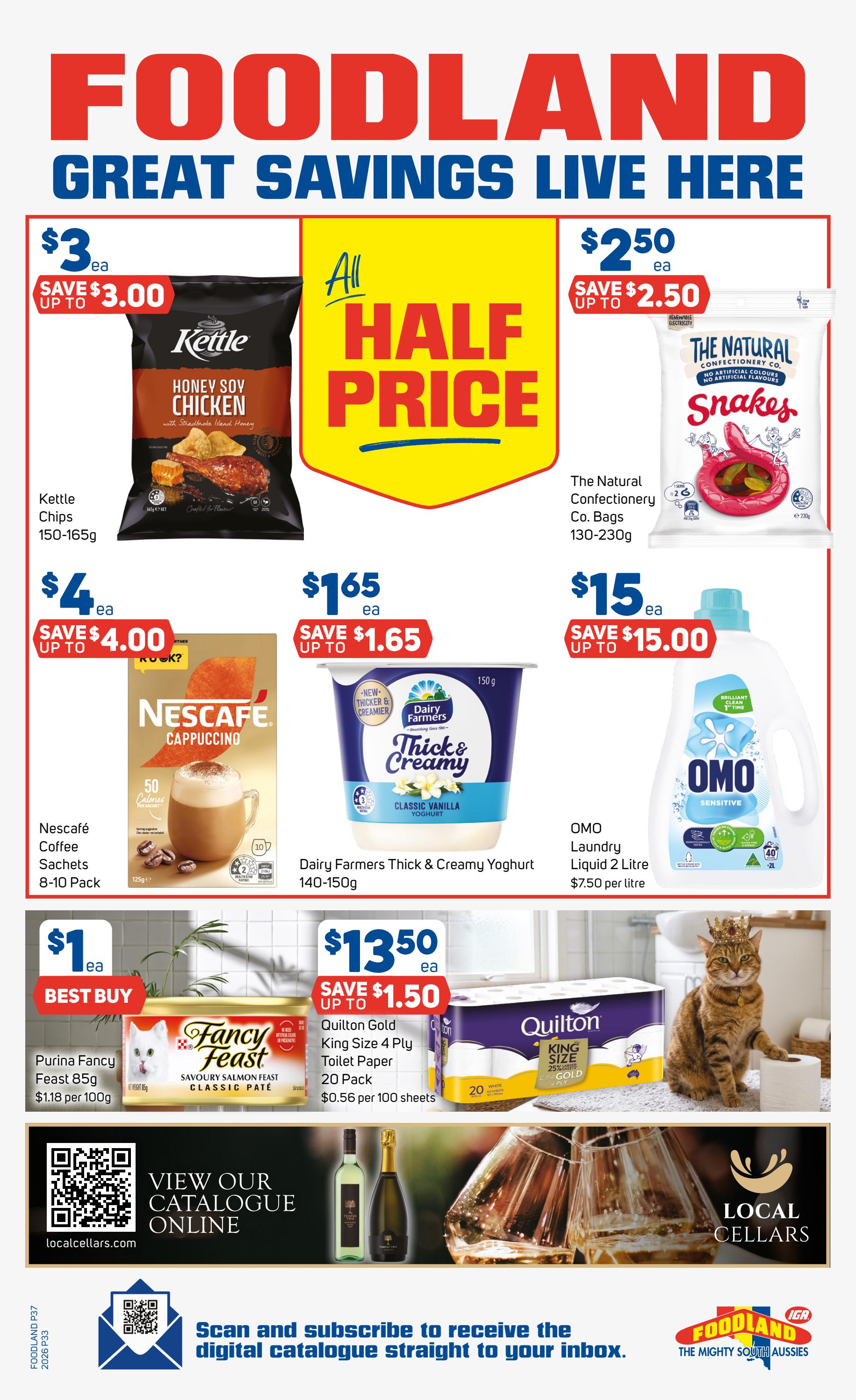Foodland Catalogue Week 37 2026 page 33 of 33
