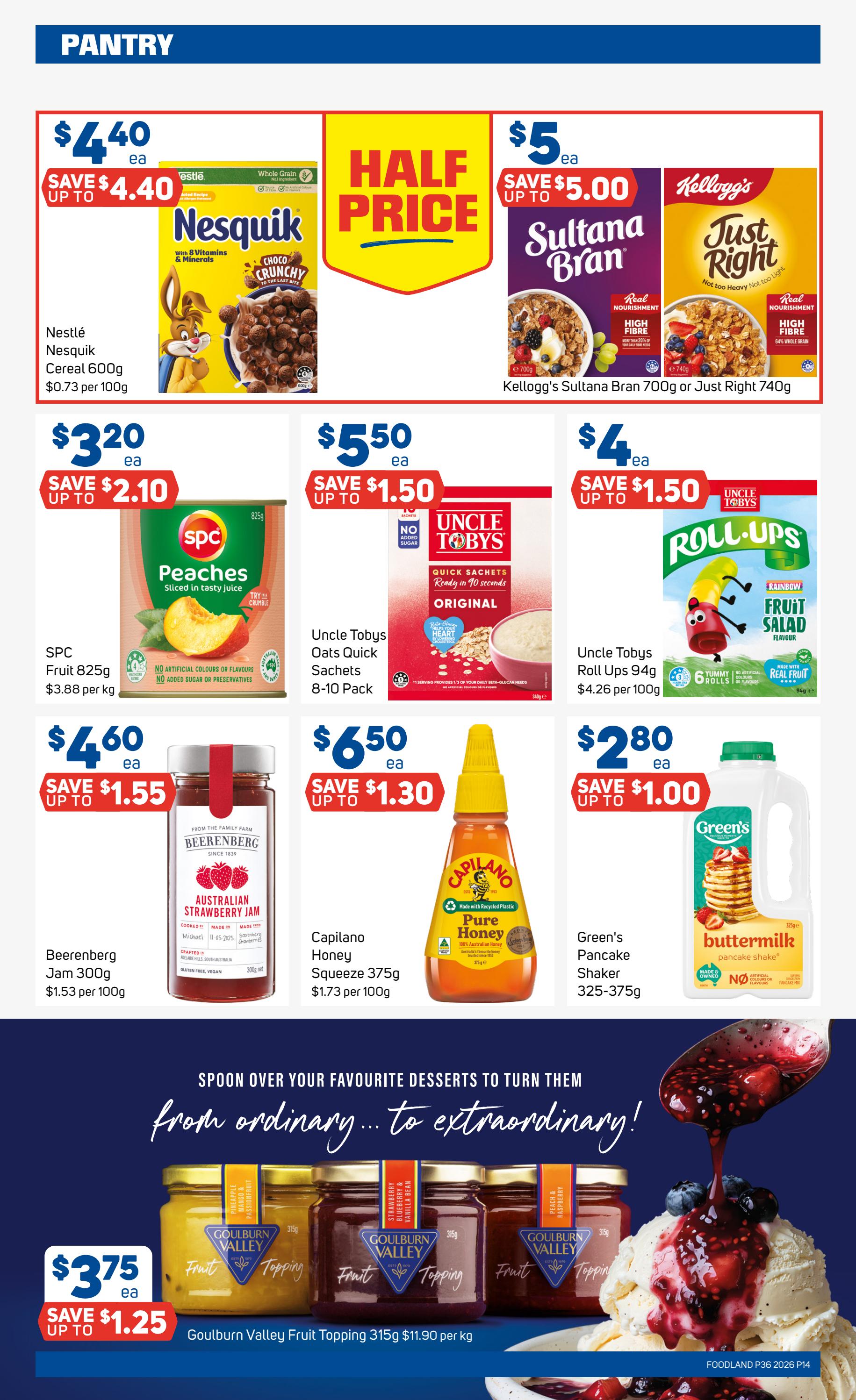 Foodland Week 36 Catalogue 2026 page 14 of 39