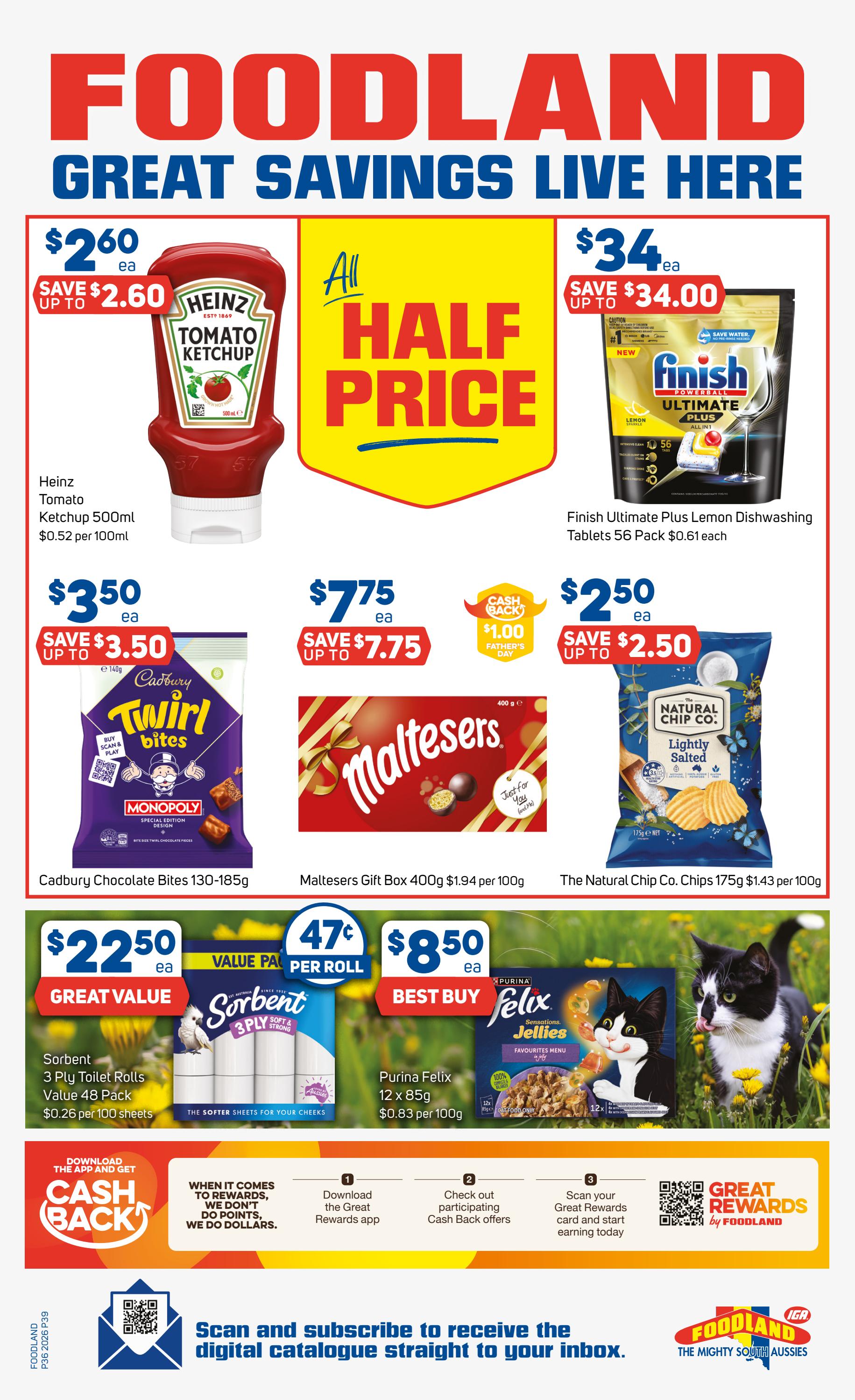 Foodland Week 36 Catalogue 2026 page 39 of 39