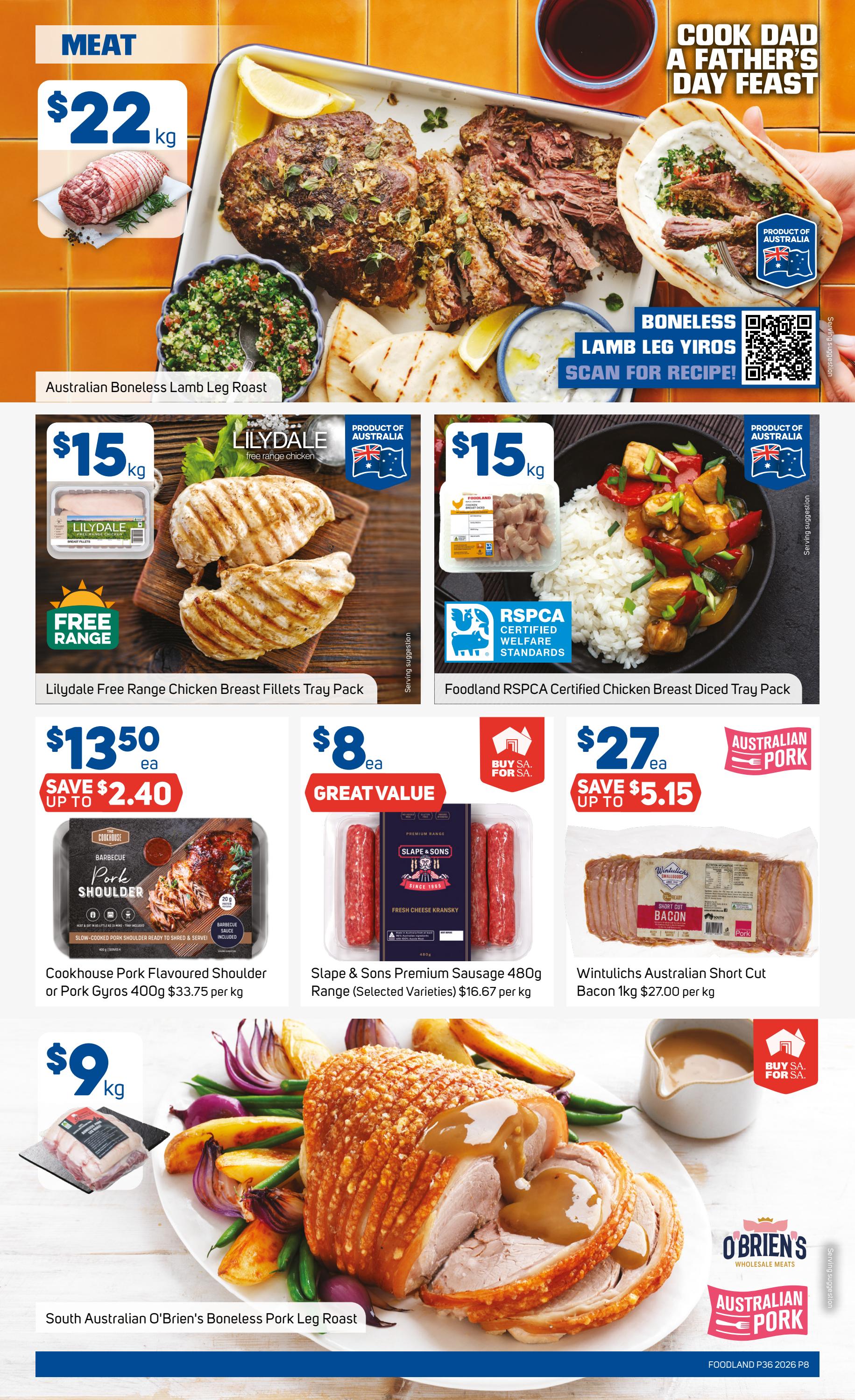 Foodland Week 36 Catalogue 2026 page 8 of 39